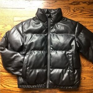 Child Small Unisex Wet-Look Puffer NEW no Tags. Fits 4-6 y/o. Art Class Brand